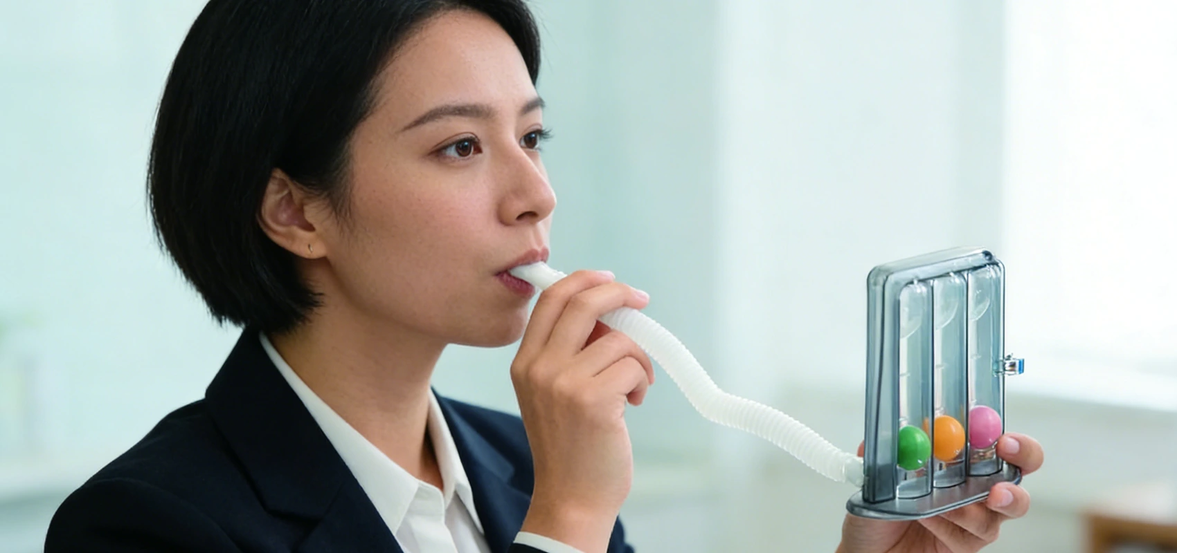 ¿Cómo realizar una prueba de espirometría incentivada?