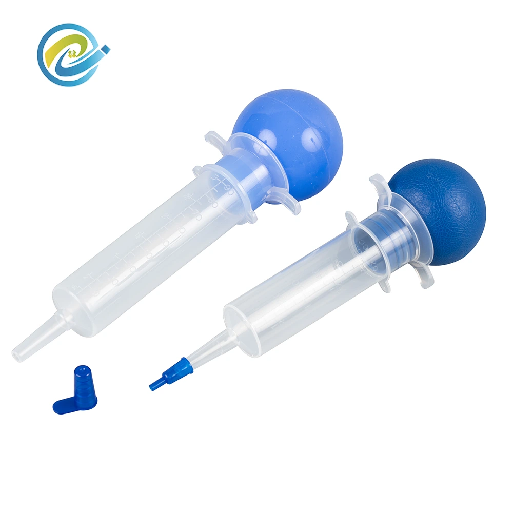 Jeringa de irrigación médica desechable